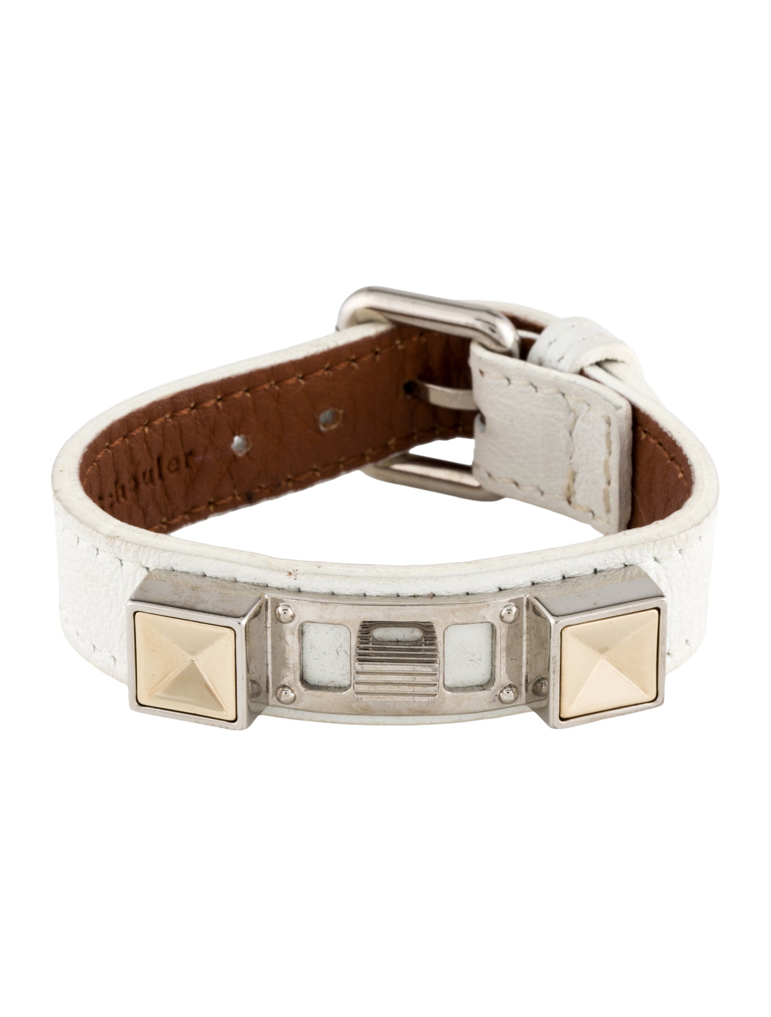 Proenza Schouler Leather Wrap Bracelet