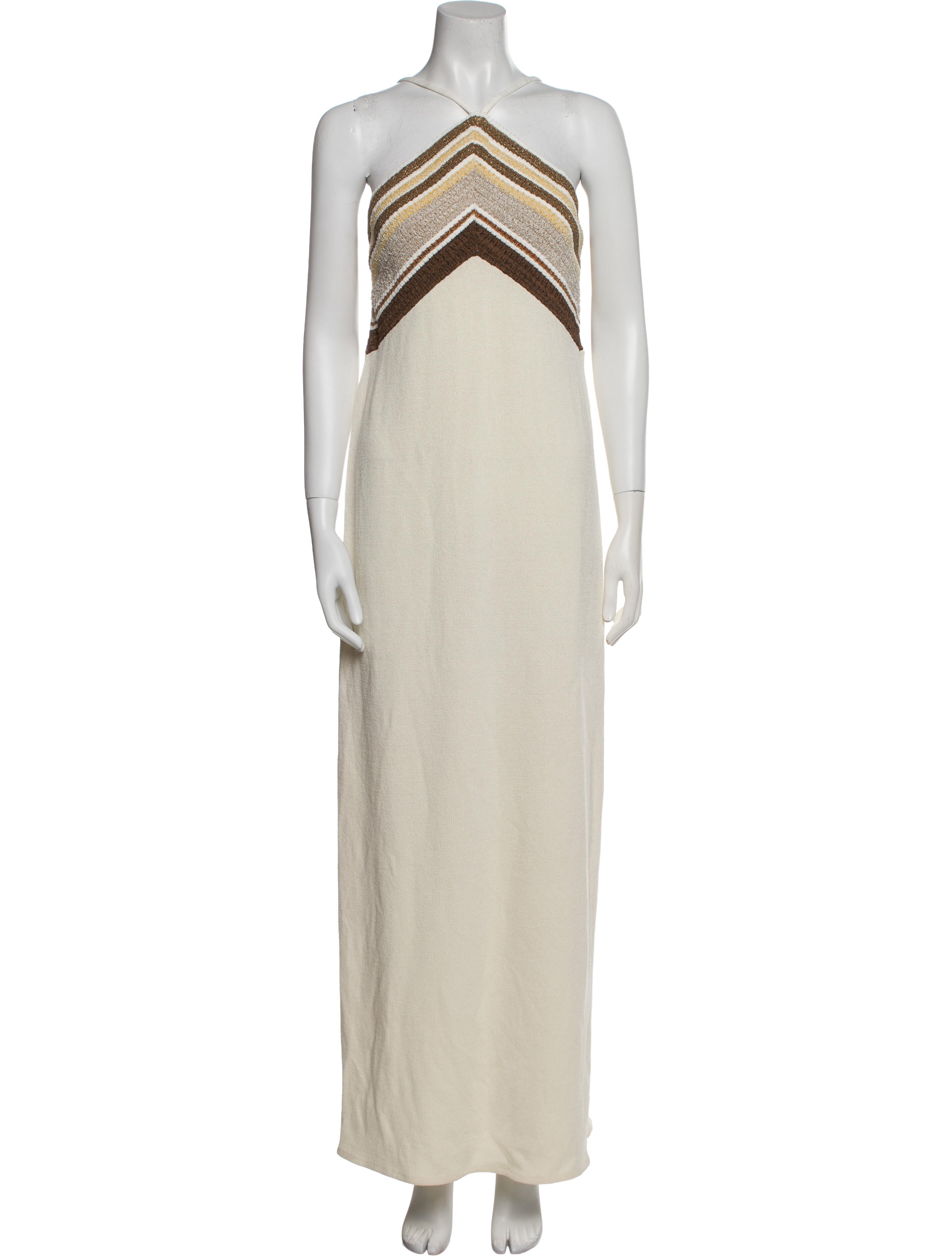 Proenza Schouler Halterneck Long Dress