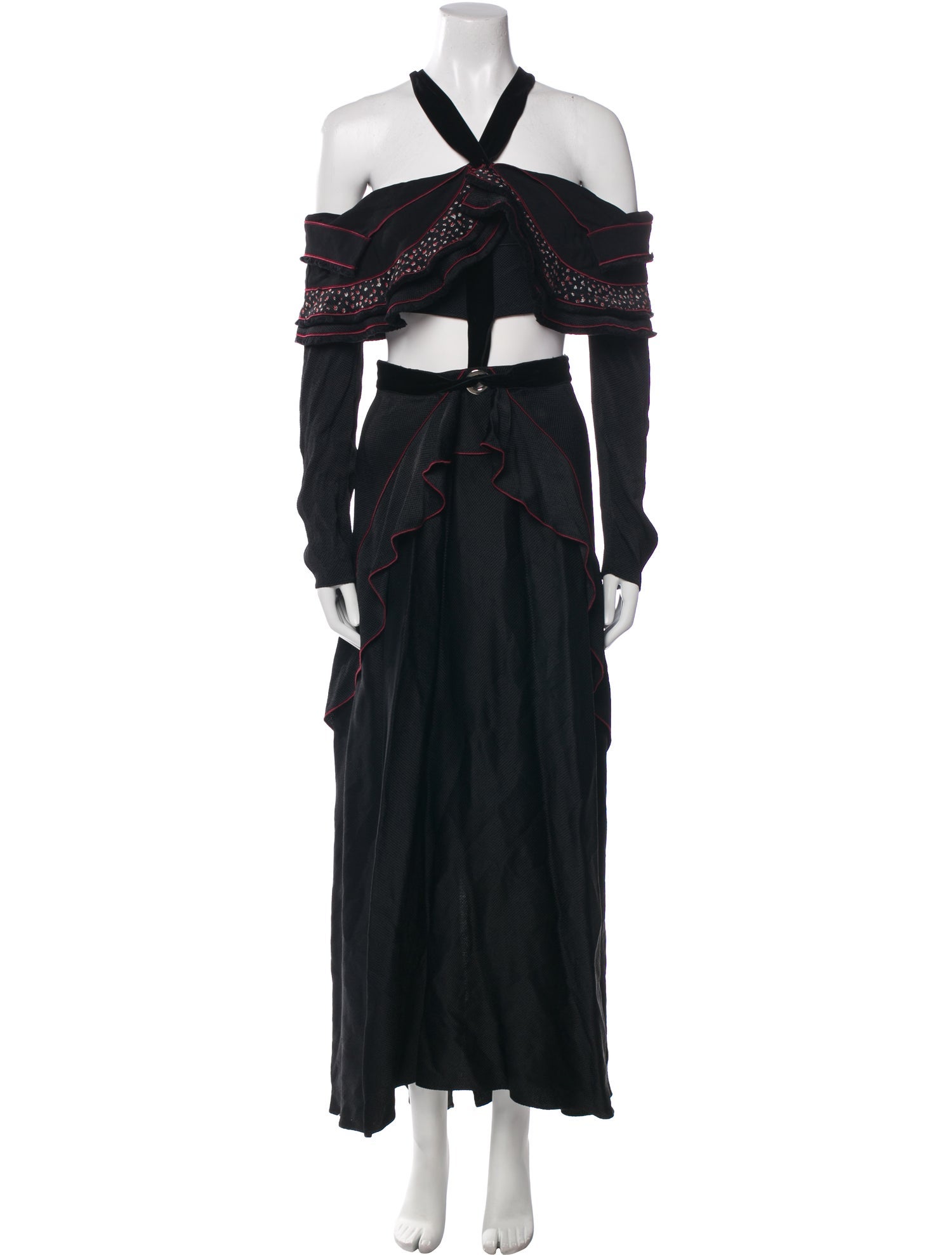 Proenza Schouler Halterneck Long Dress