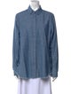 Proenza Schouler Long Sleeve Button-Up Top