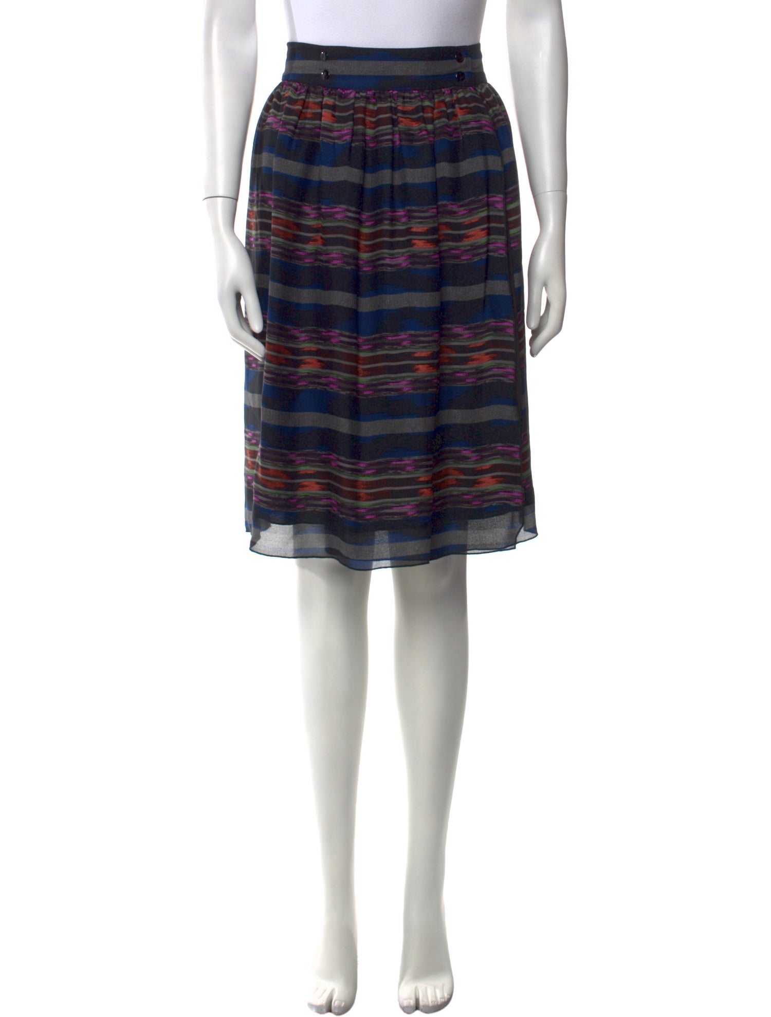 Proenza Schouler Silk Knee-Length Skirt