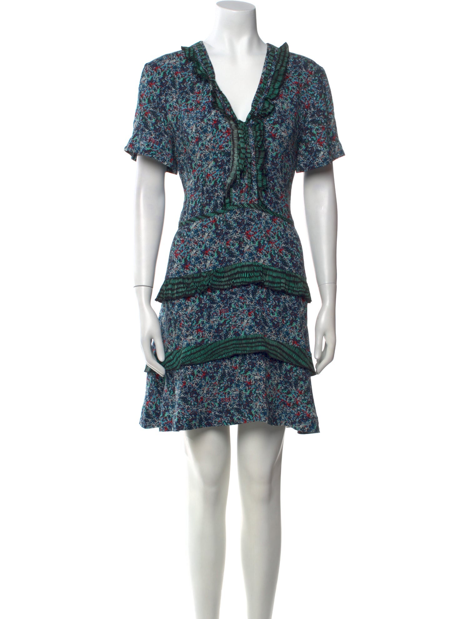 Proenza Schouler Silk Mini Dress