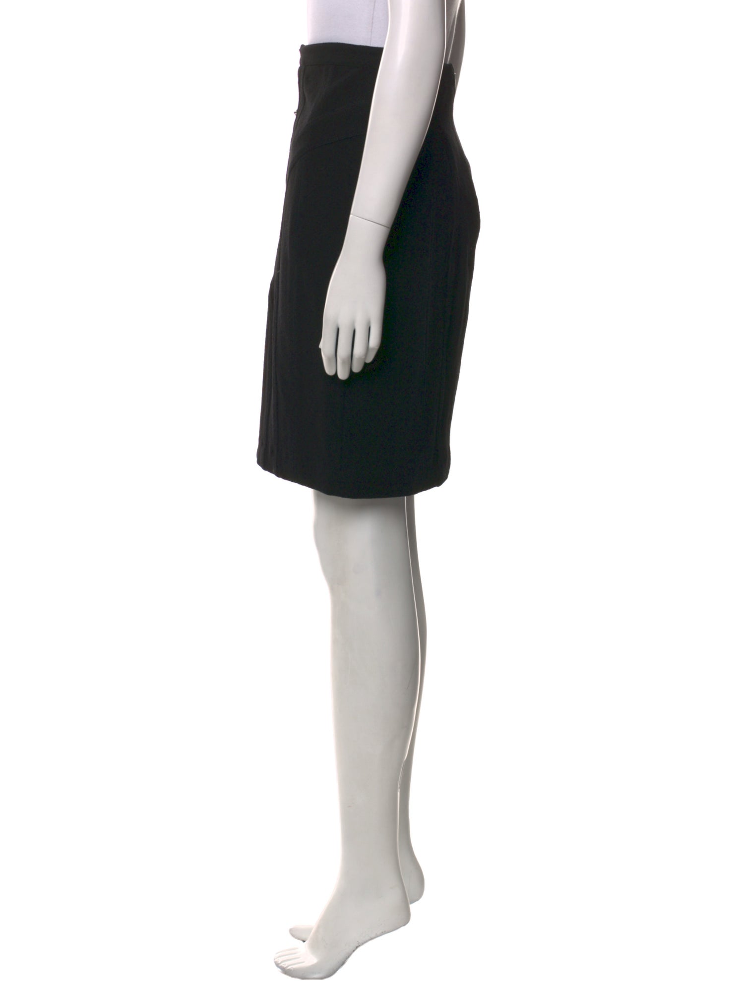 Proenza Schouler Pleated Accents Knee-Length Skirt