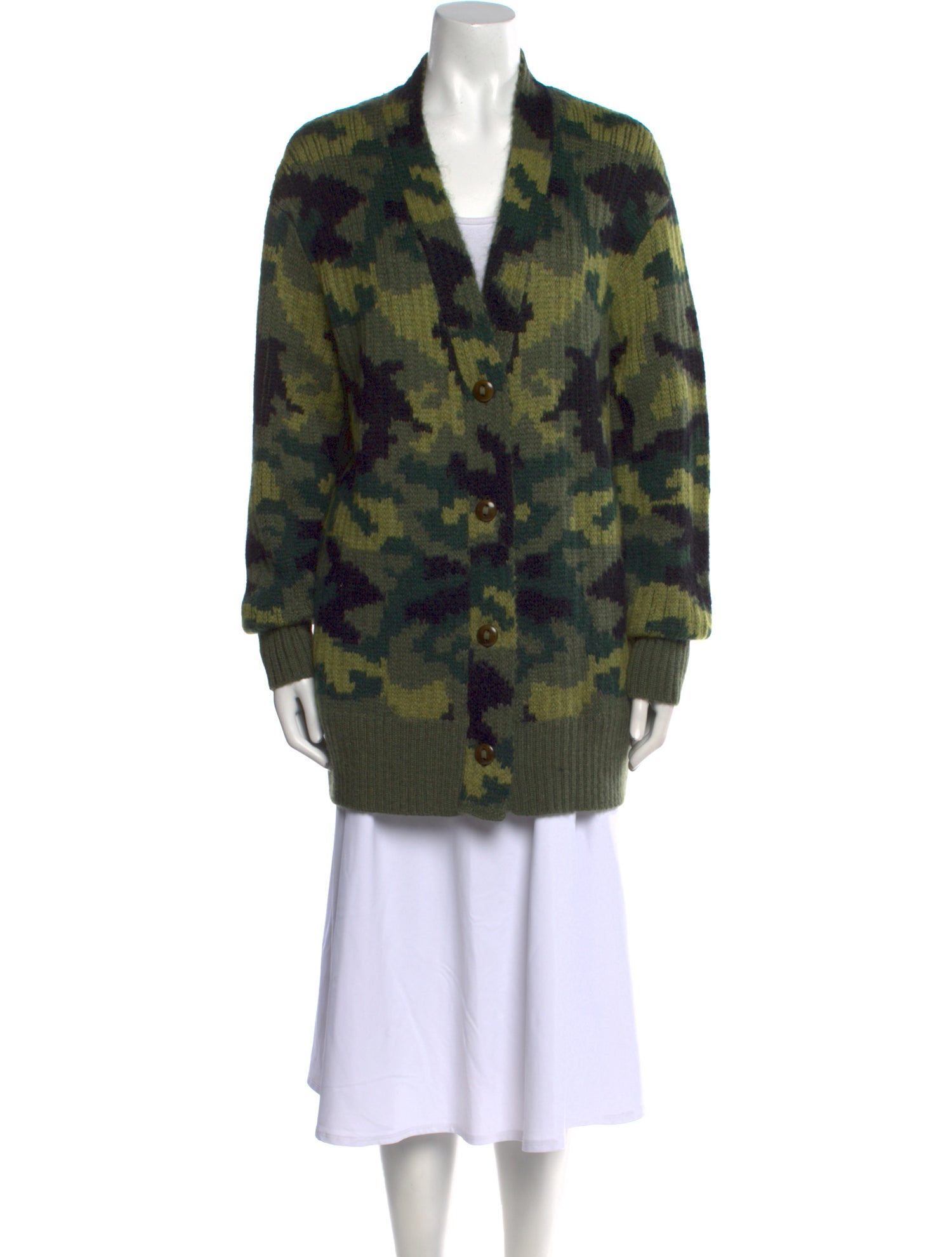 Proenza Schouler Wool Printed Sweater