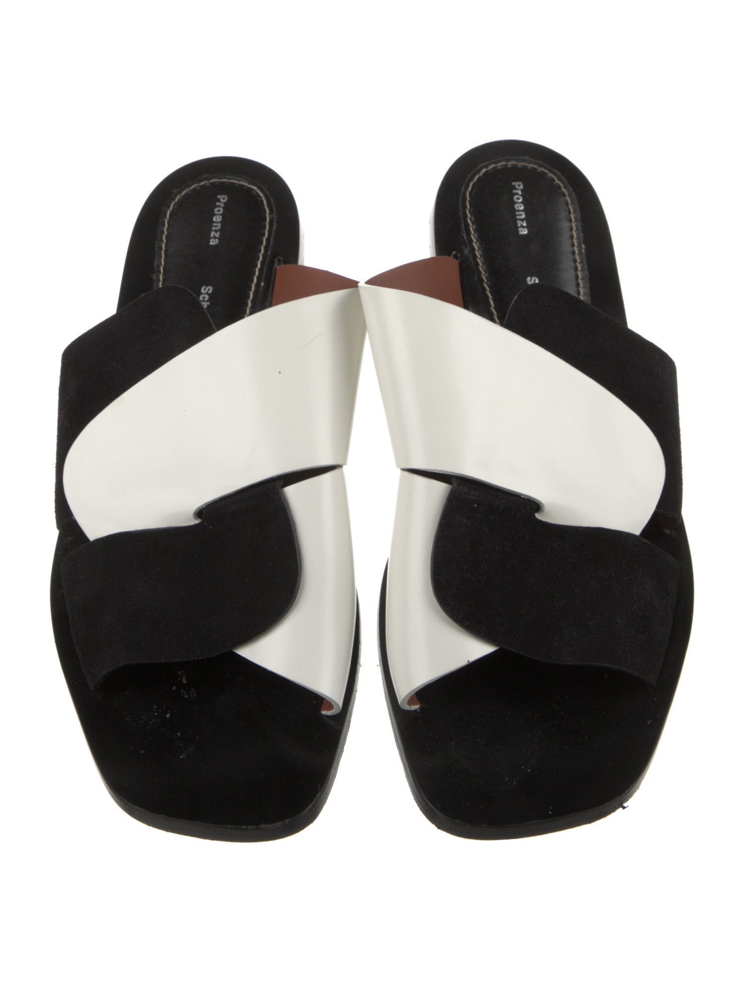 Proenza Schouler Suede Slides