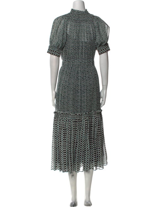 Proenza Schouler Silk Midi Length Dress