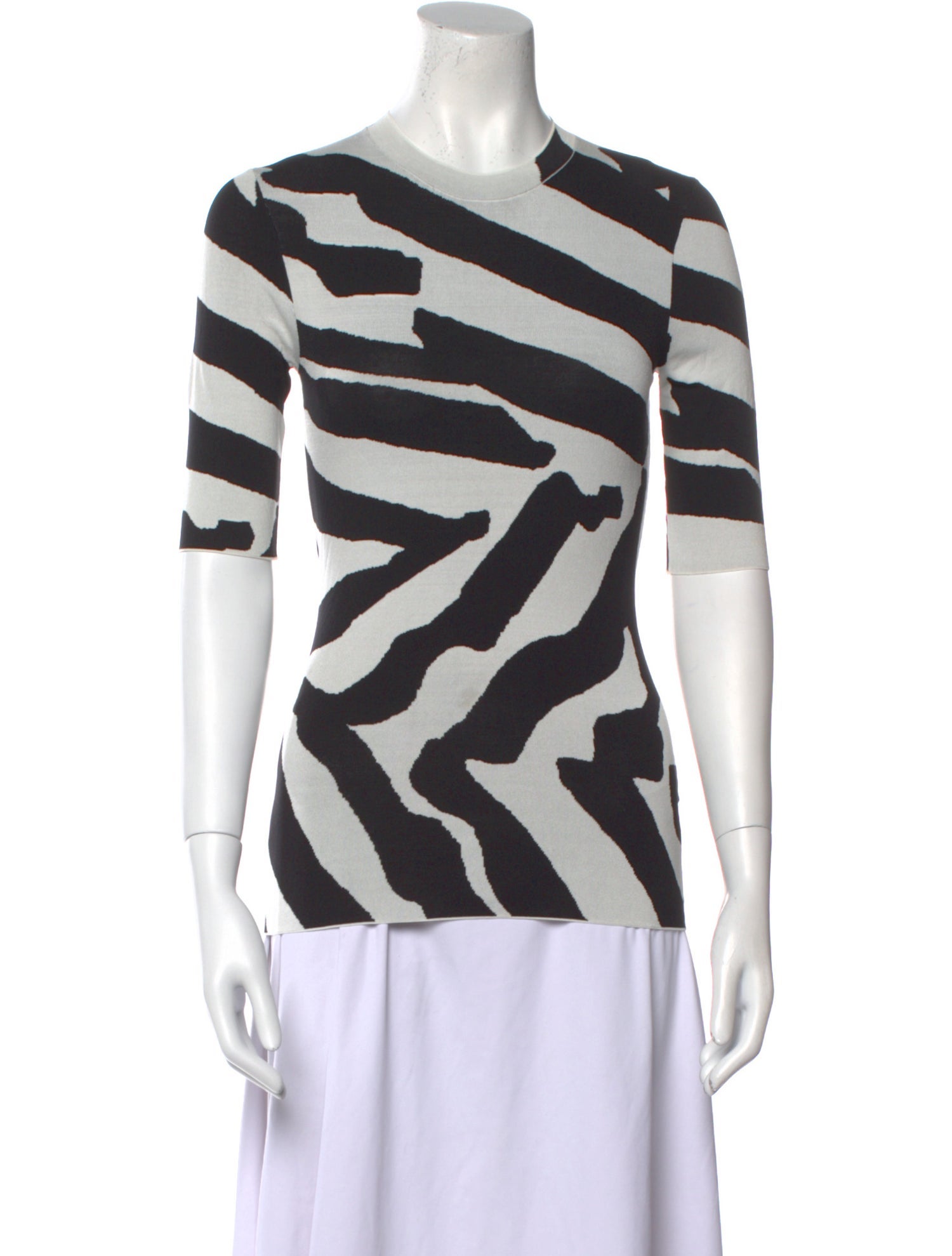 Proenza Schouler Printed Crew Neck T-Shirt w/ Tags