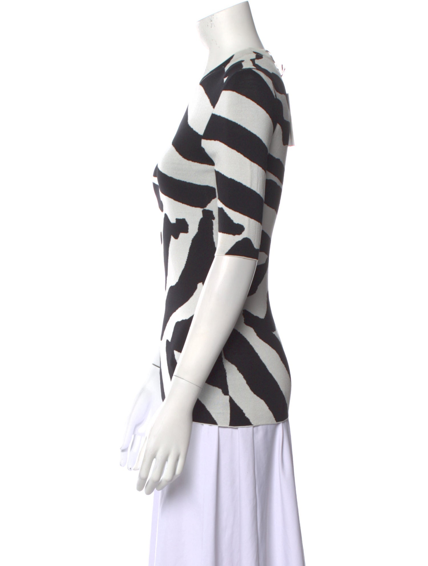 Proenza Schouler Printed Crew Neck T-Shirt w/ Tags