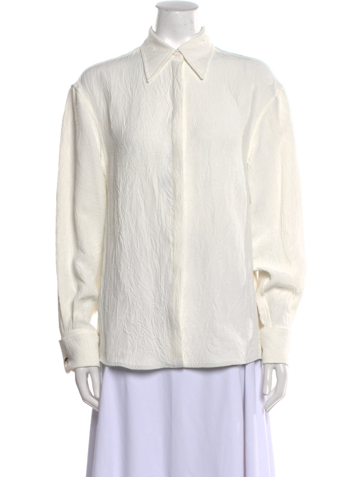 Proenza Schouler Long Sleeve Button-Up Top w/ Tags