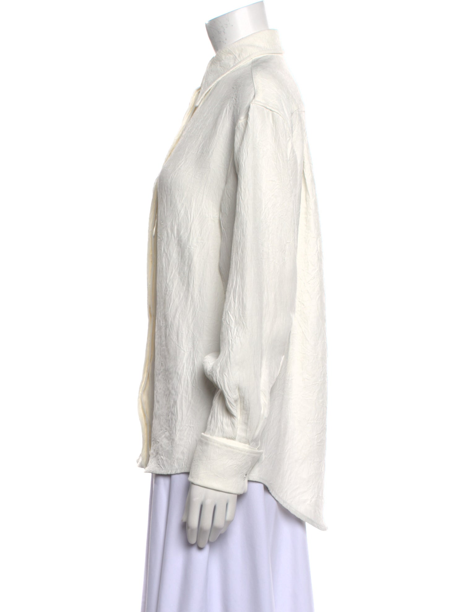 Proenza Schouler Long Sleeve Button-Up Top w/ Tags