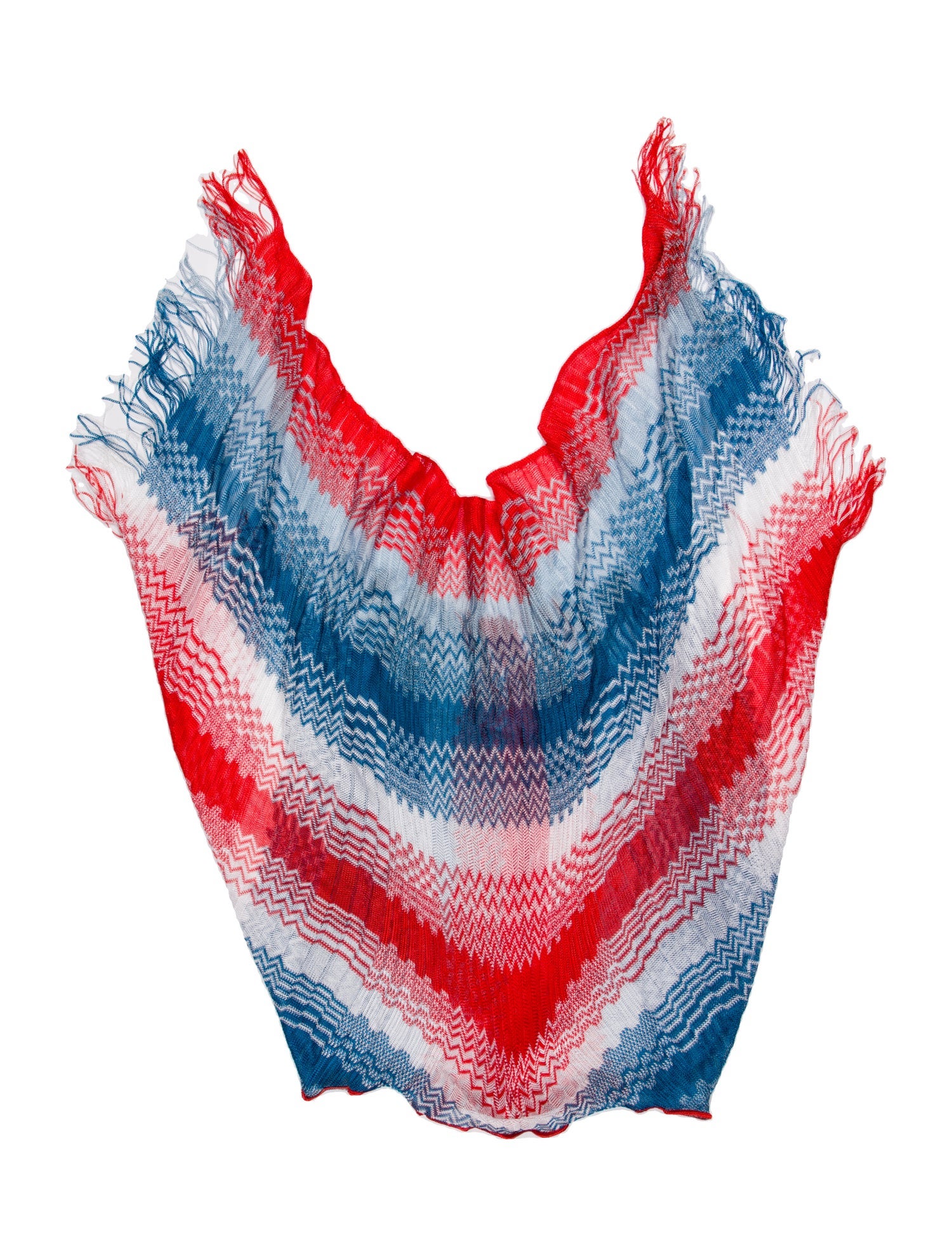 Proenza Schouler Silk Striped Scarf