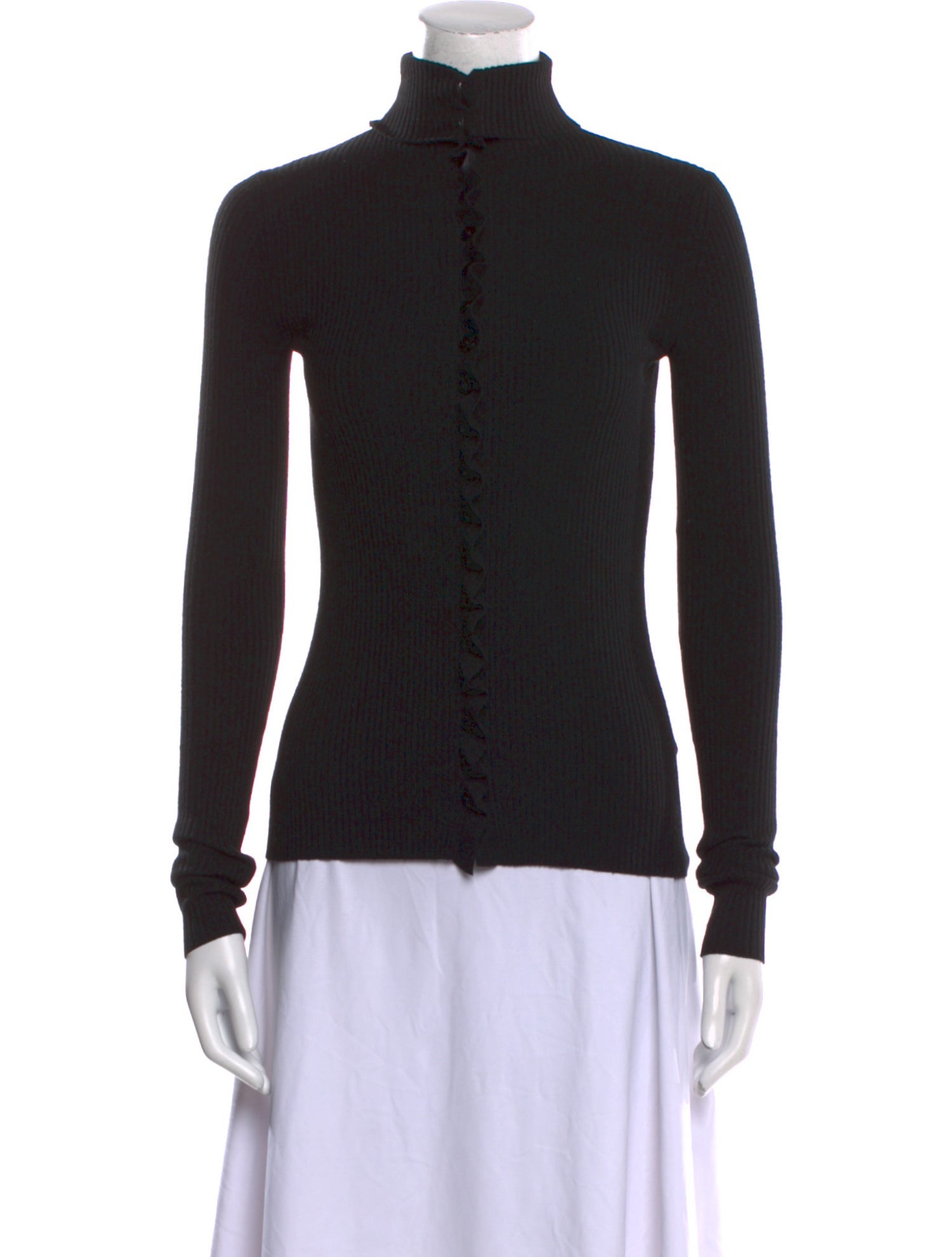 Proenza Schouler Merino Wool Turtleneck Sweatshirt