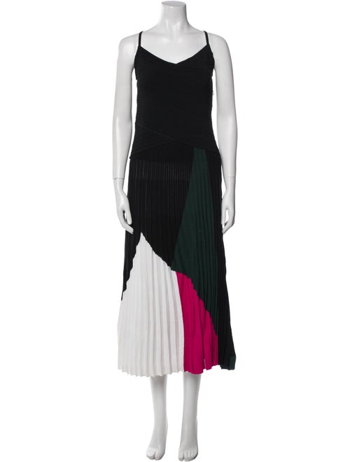 Proenza Schouler Striped Long Dress