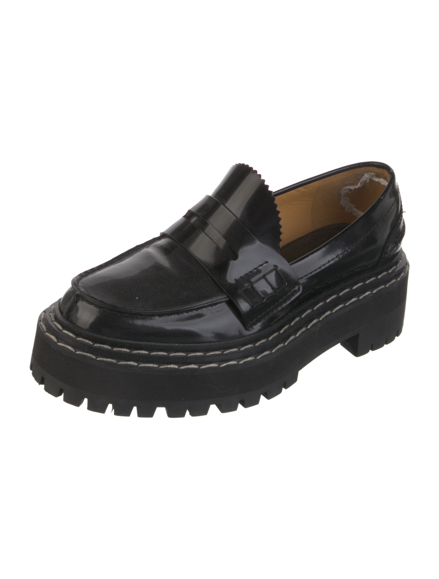 Proenza Schouler Leather Loafers