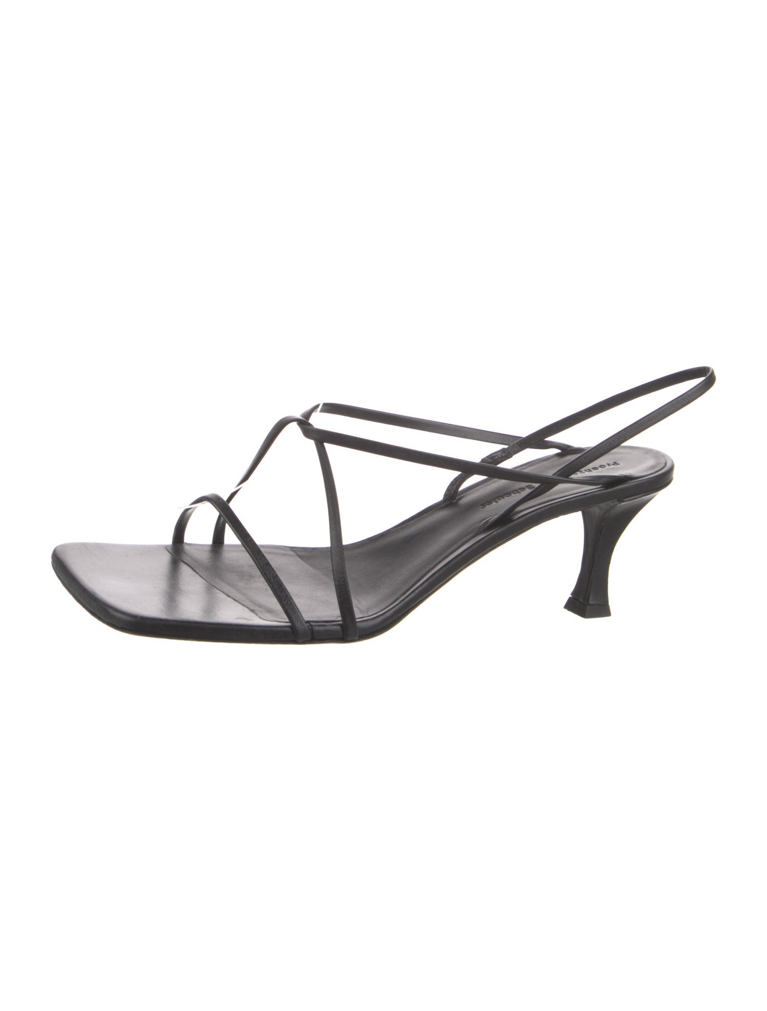 Proenza Schouler Leather Slingback Sandals