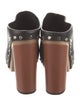 Proenza Schouler Leather Studded Accents Boots