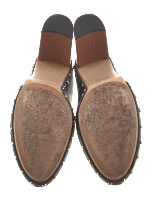 Proenza Schouler Leather Studded Accents Boots