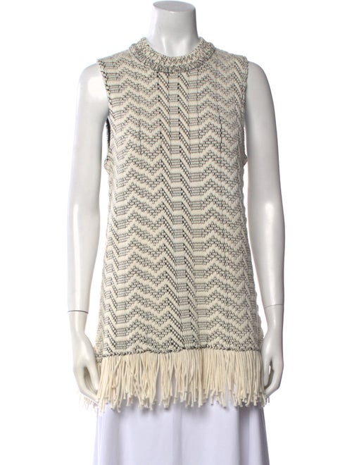 Proenza Schouler Striped Crew Neck Sweater