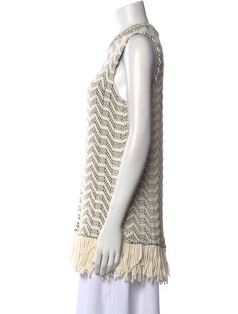 Proenza Schouler Striped Crew Neck Sweater