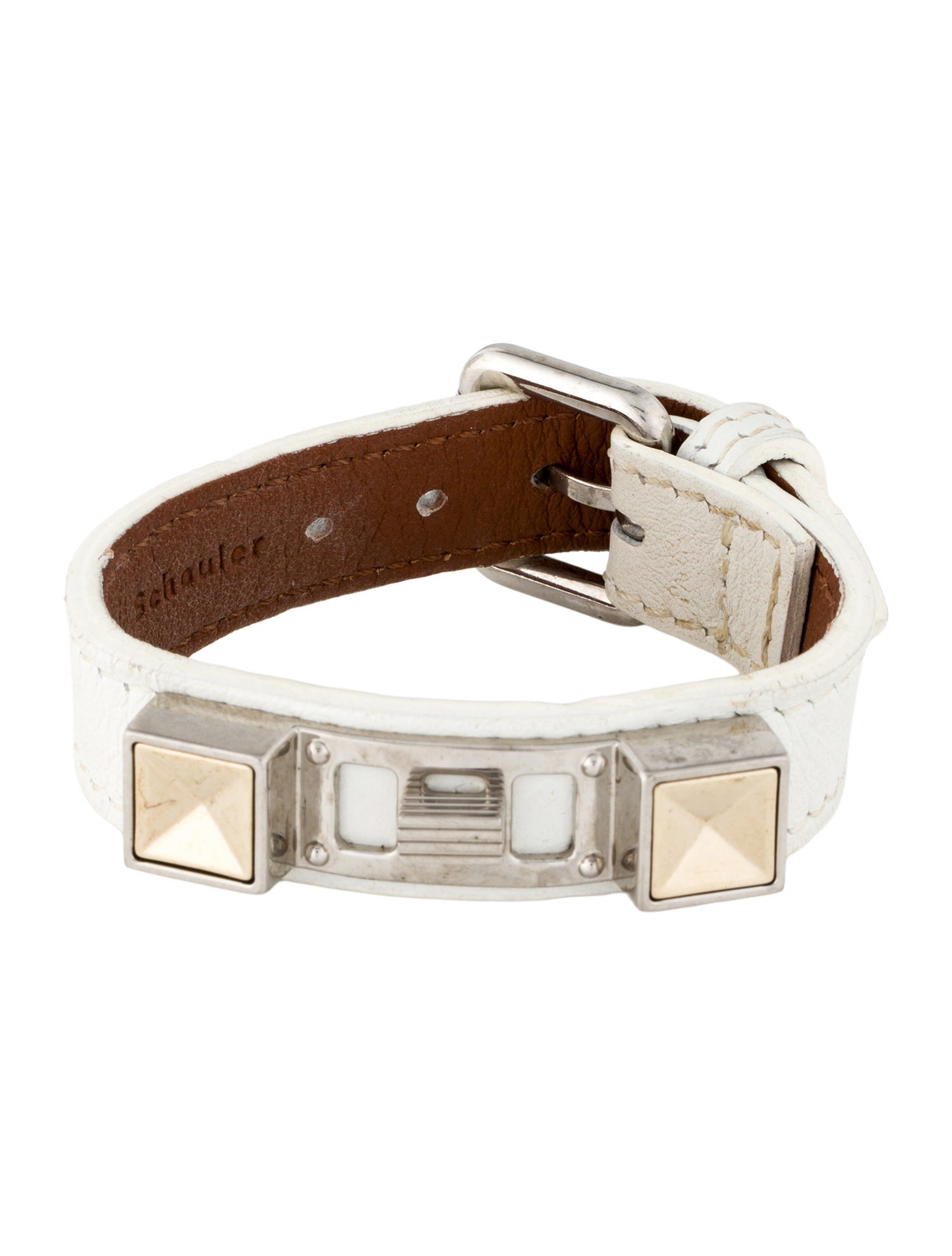 Proenza Schouler Leather PS11 Wrap Bracelet