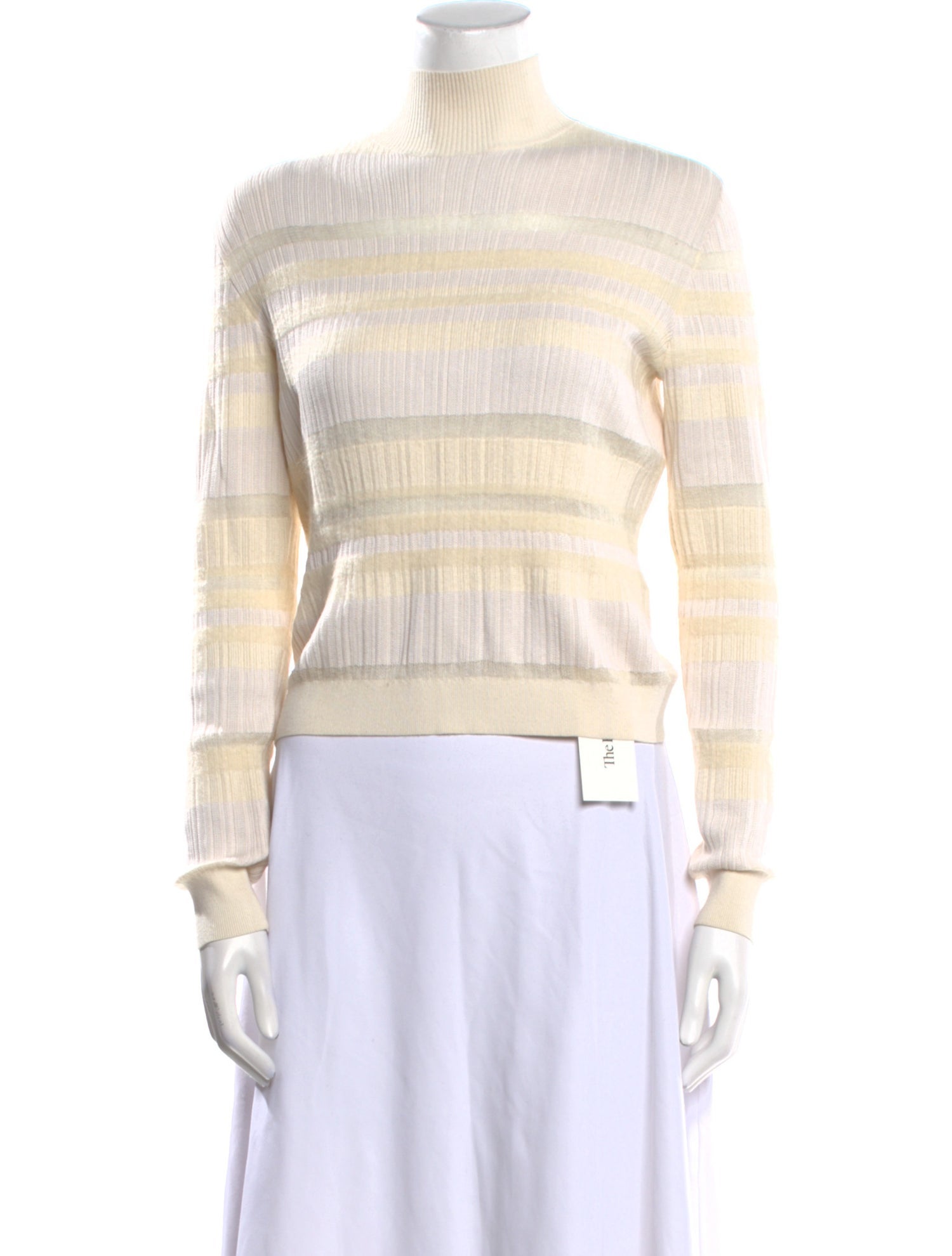 Proenza Schouler Striped Turtleneck Sweater