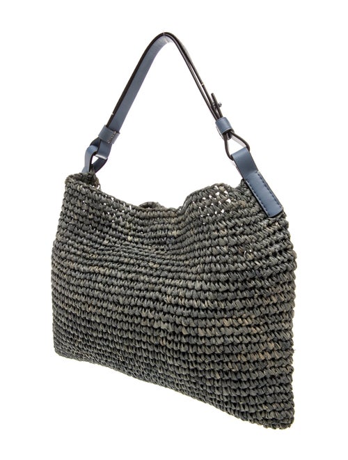 Proenza Schouler White Label Raffia Hobo