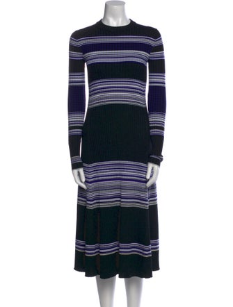 Proenza Schouler Wool Midi Length Dress