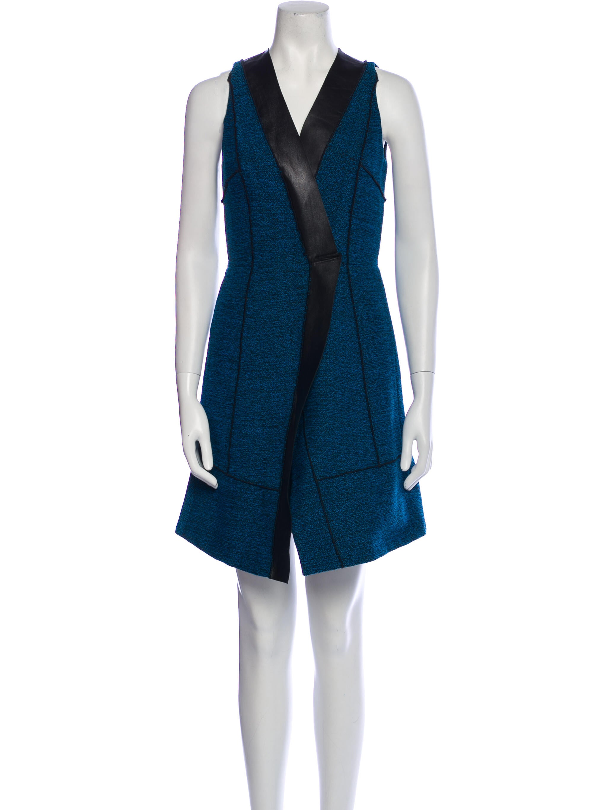 Proenza Schouler V-Neck Mini Dress