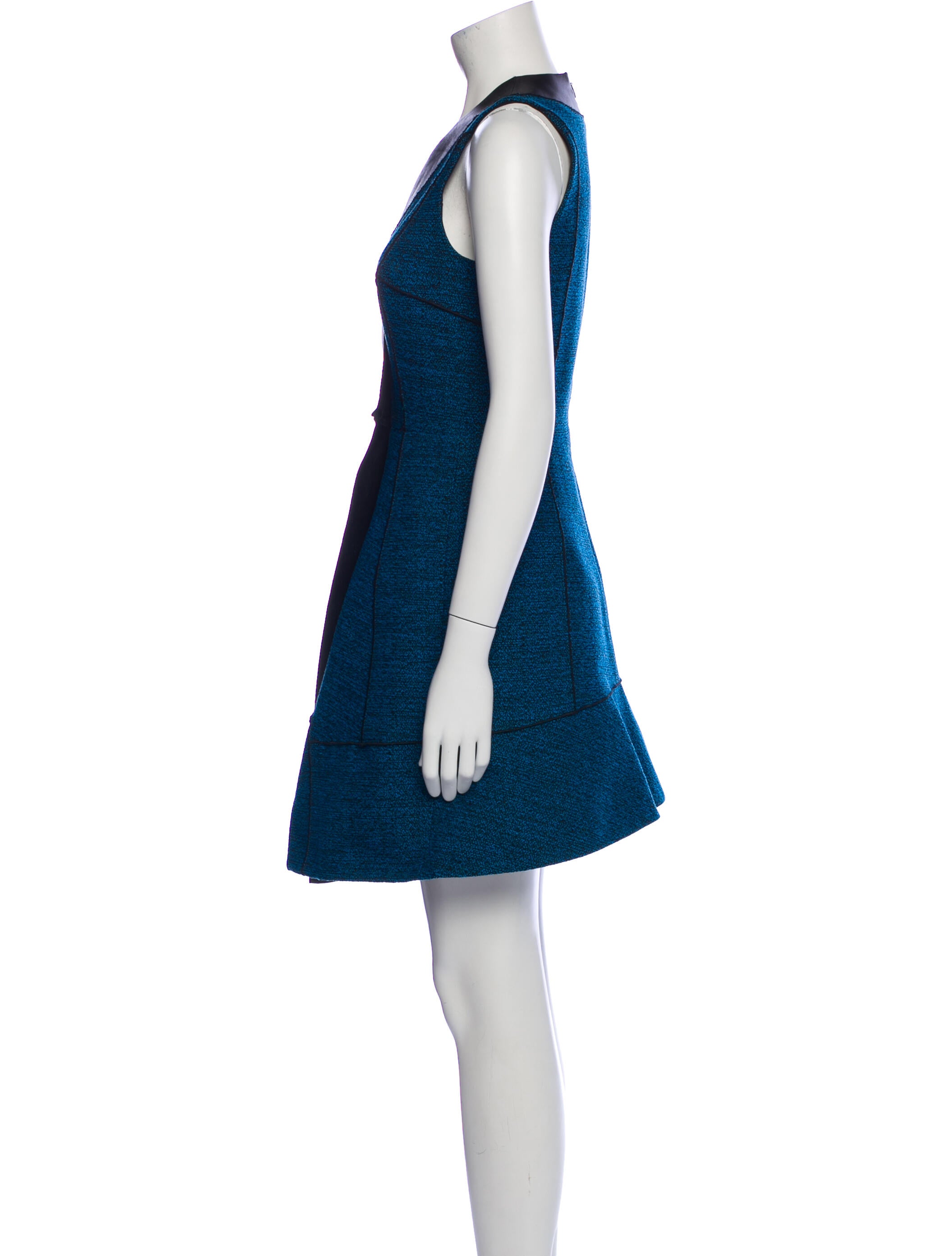 Proenza Schouler V-Neck Mini Dress