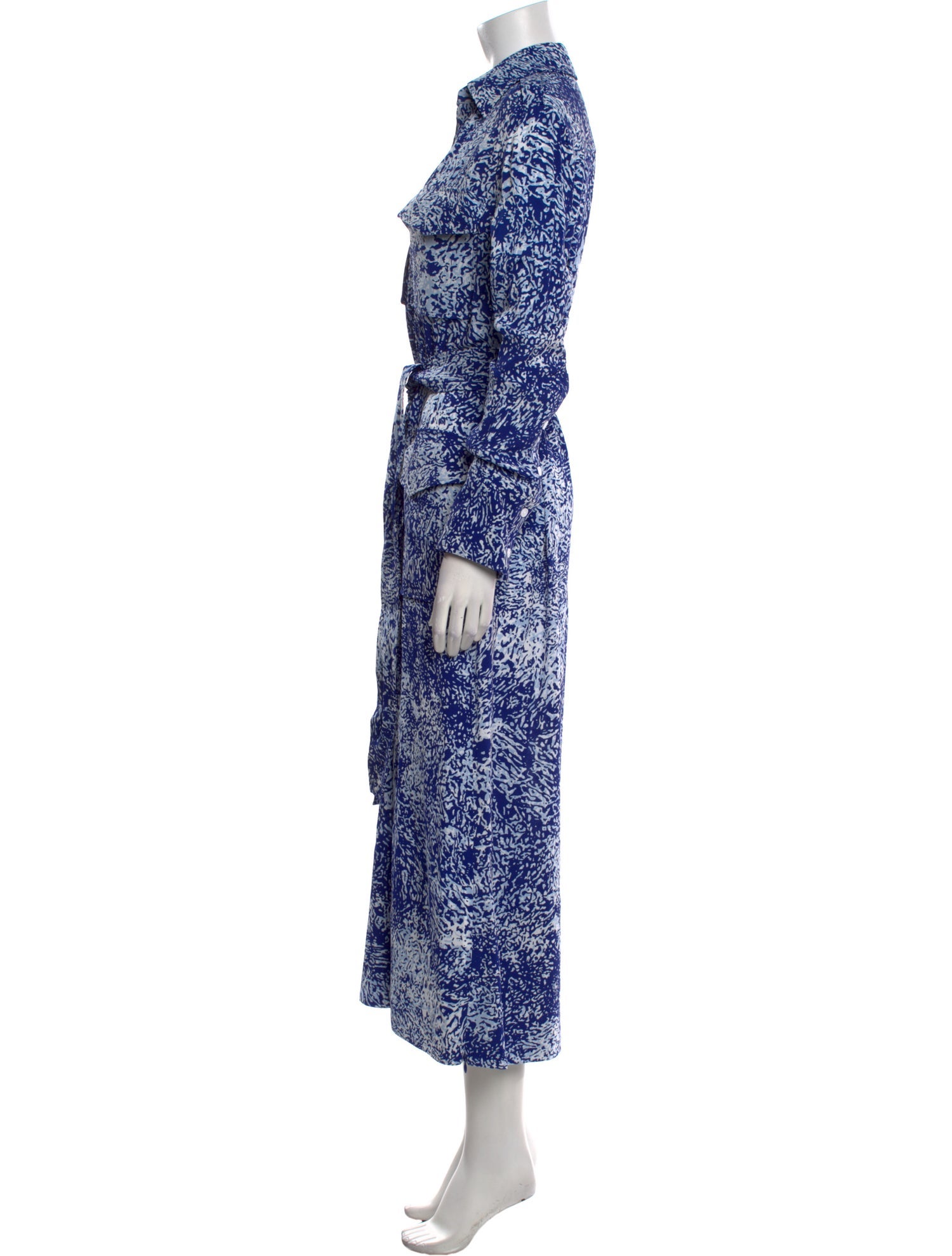 Proenza Schouler Printed Long Dress