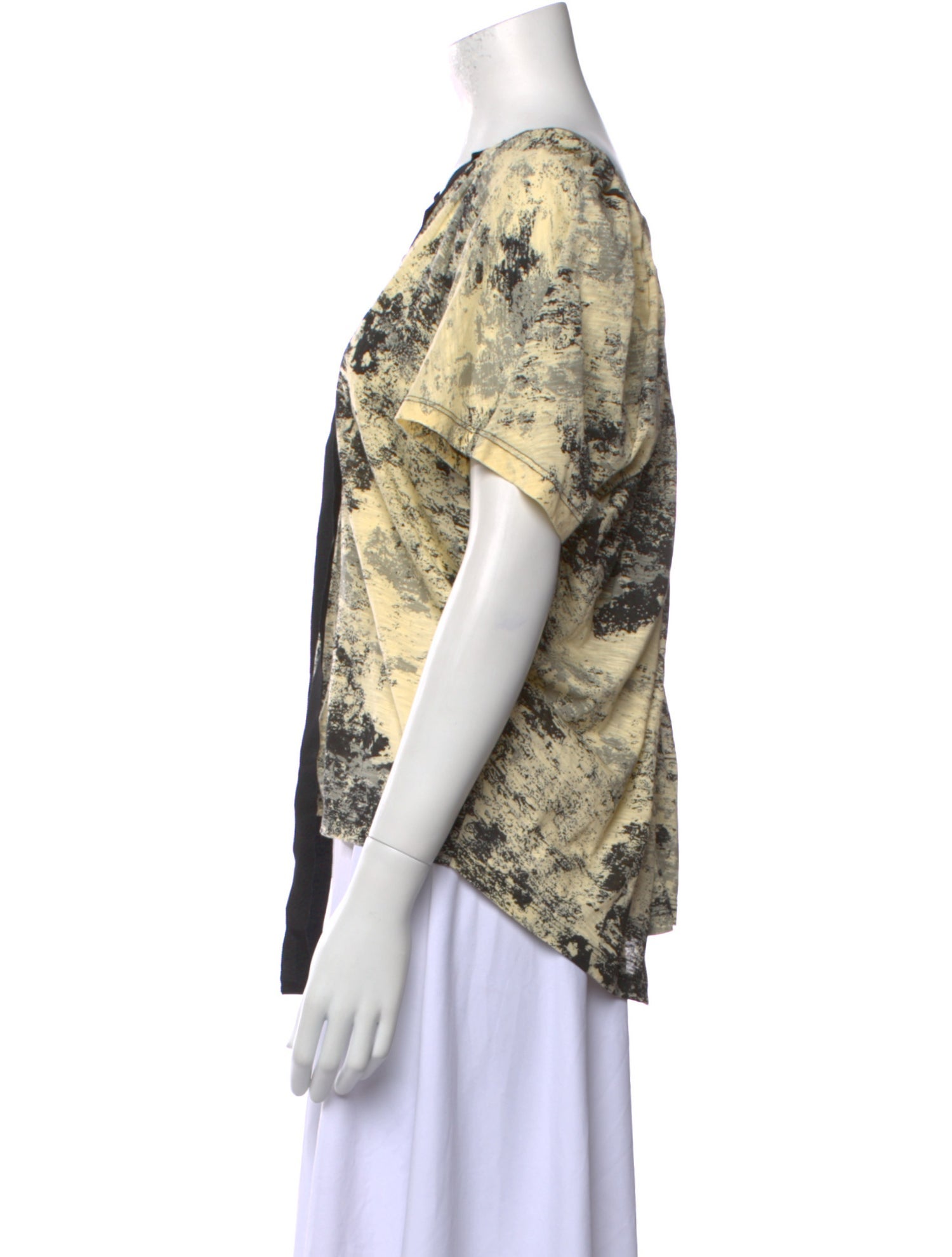 Proenza Schouler Paisley Print V-Neck Blouse