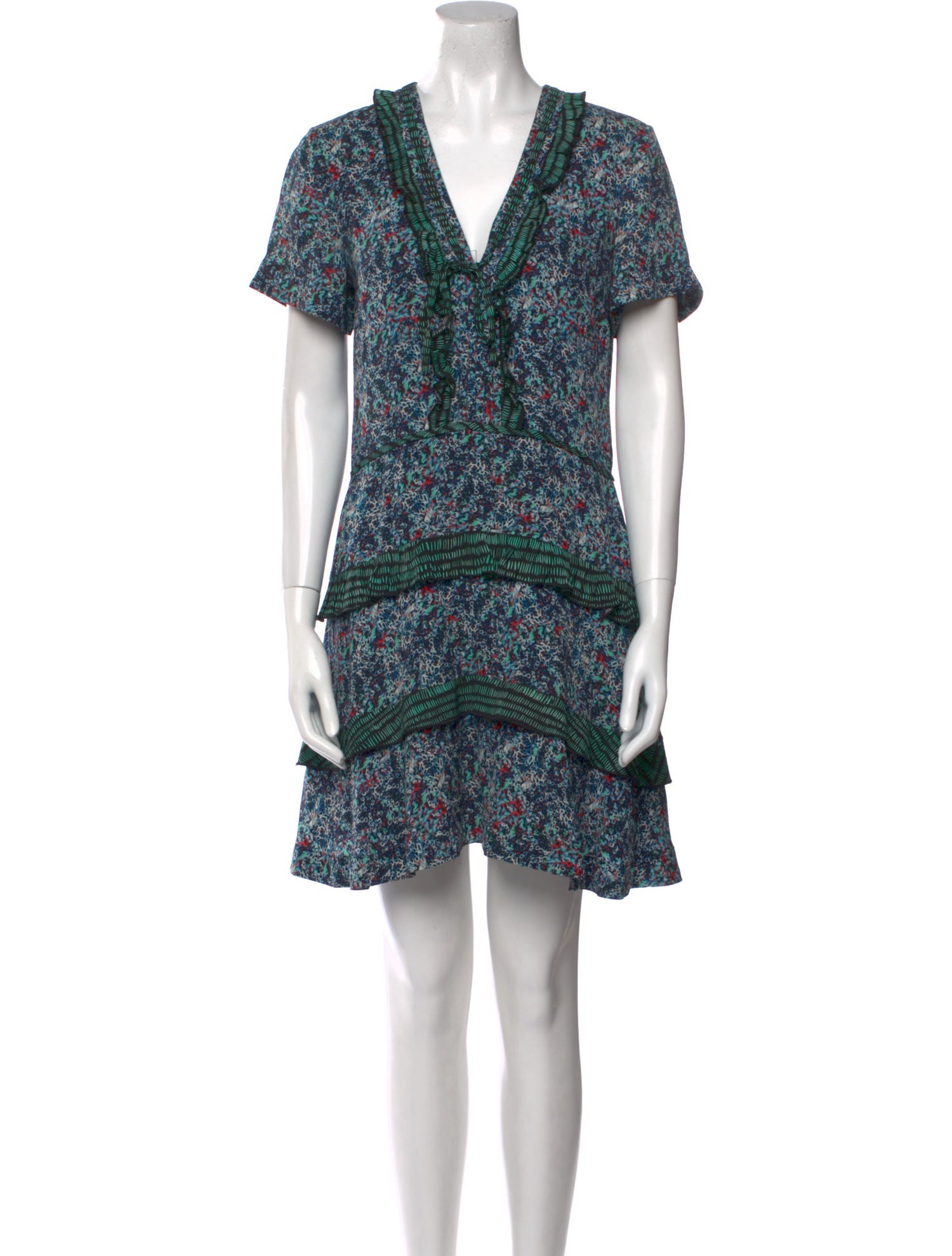 Proenza Schouler Silk Mini Dress