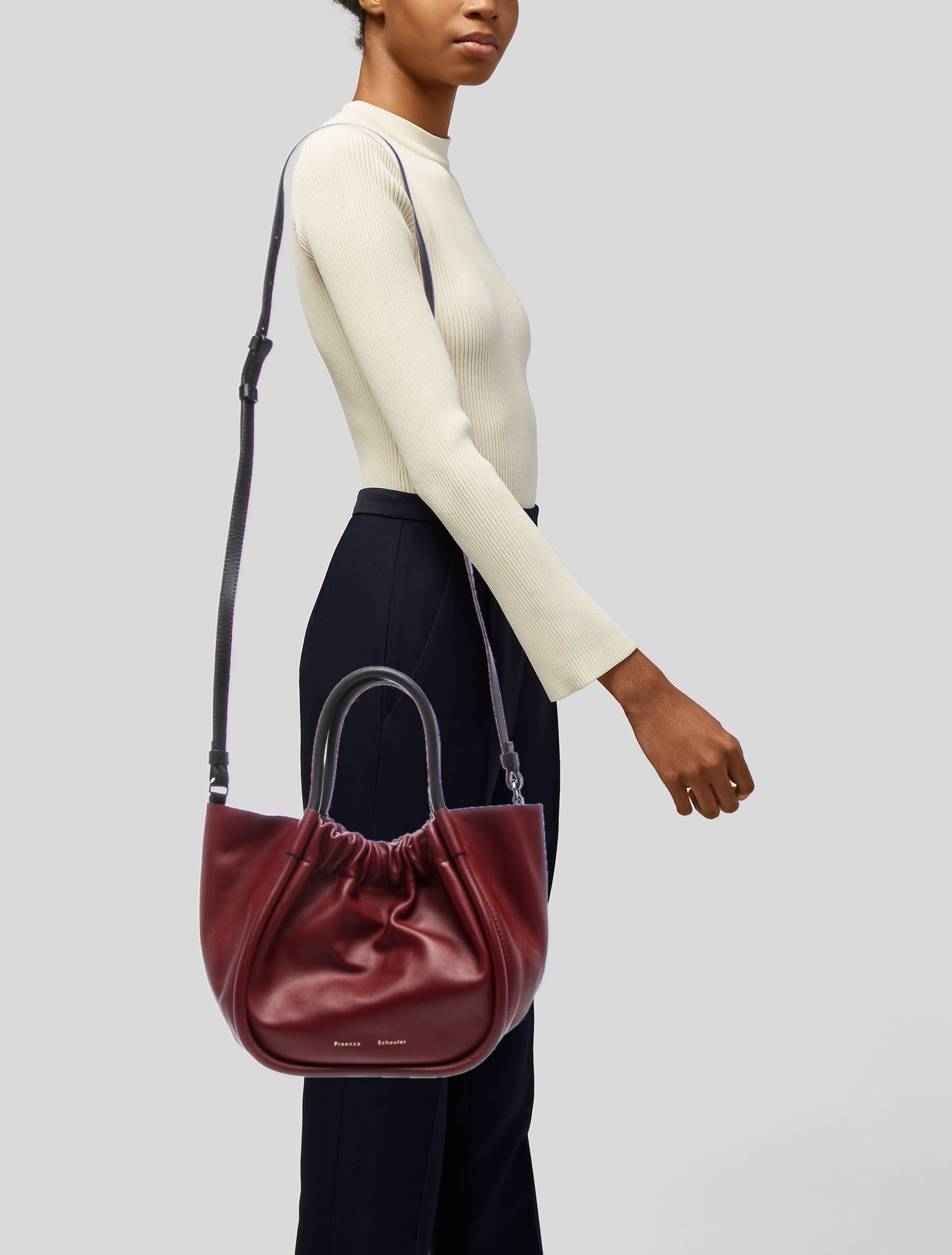Proenza Schouler Leather Top Handle Bag