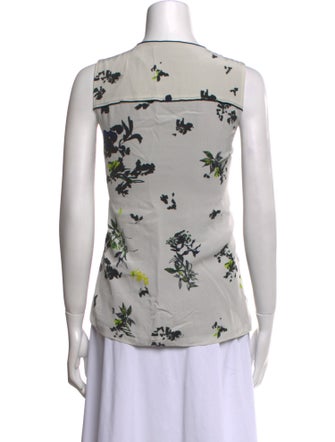 Proenza Schouler Silk Printed Blouse
