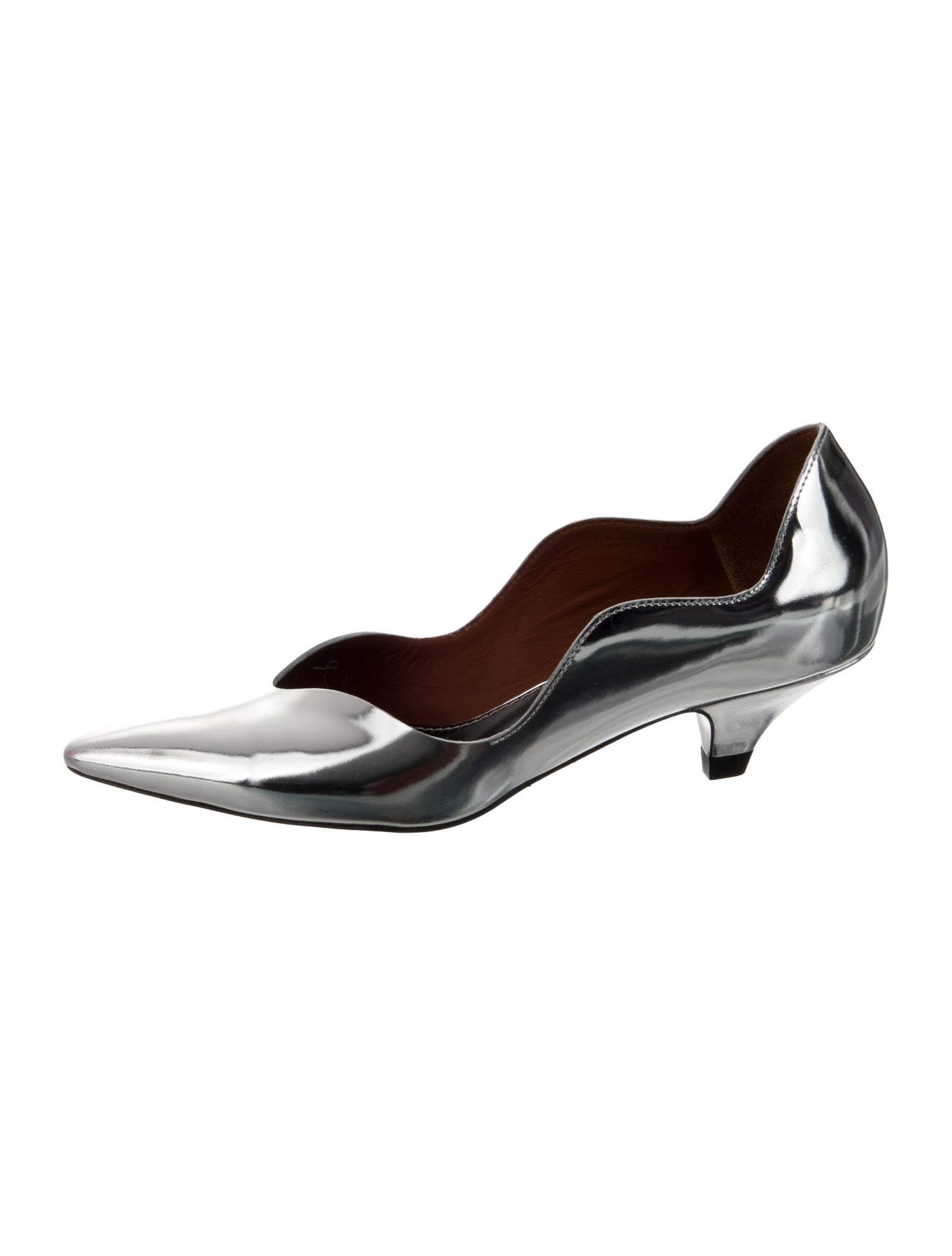 Proenza Schouler Patent Leather D'Orsay Pumps
