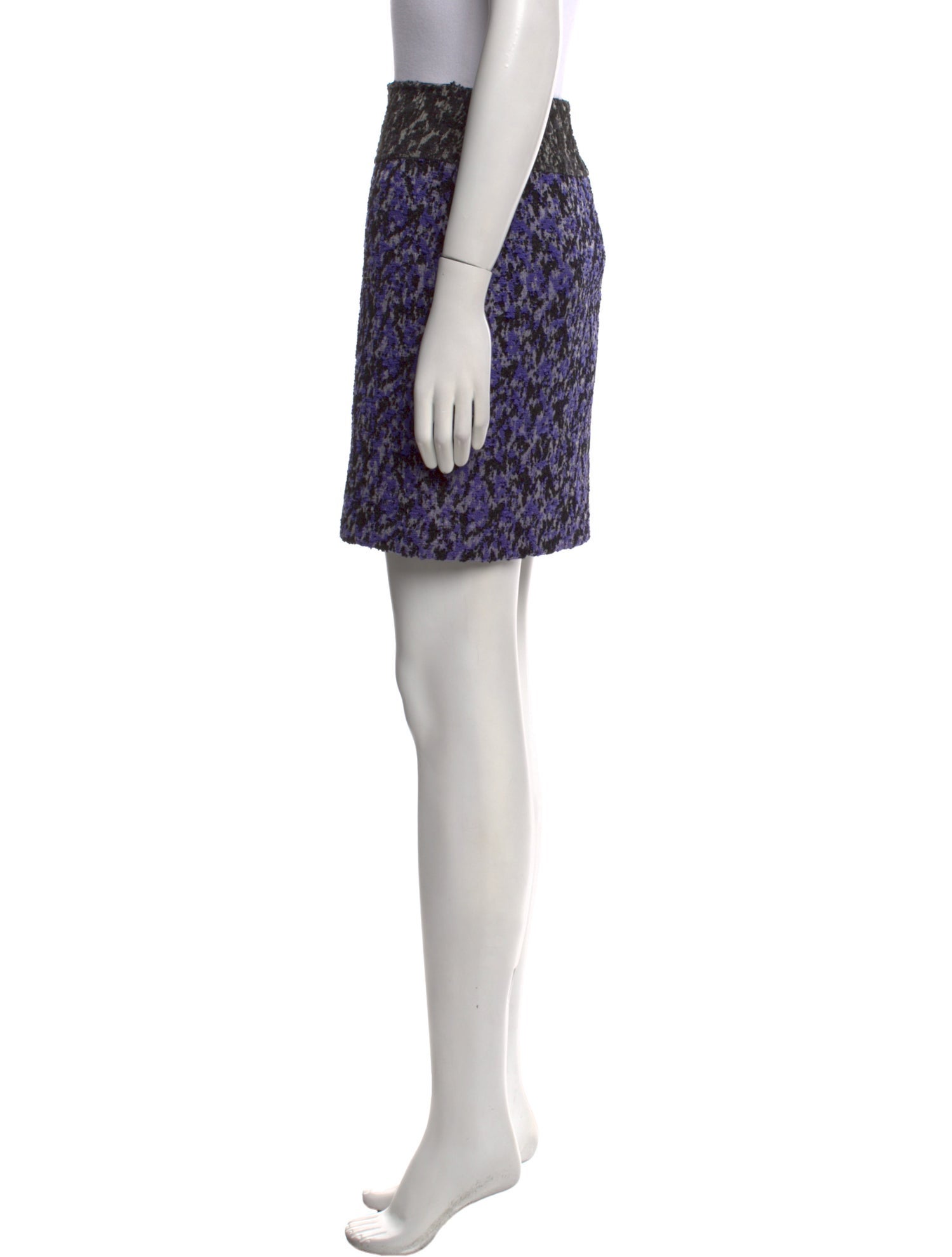 Proenza Schouler Tweed Pattern Mini Skirt