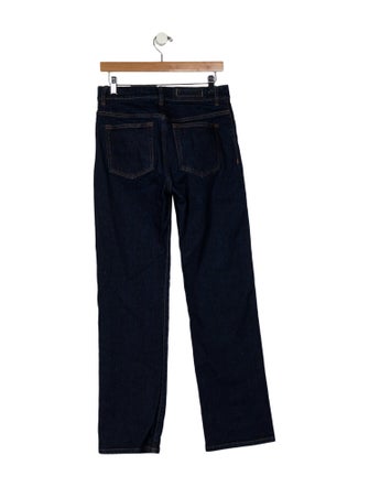 Proenza Schouler Mid-Rise Wide Leg Jeans