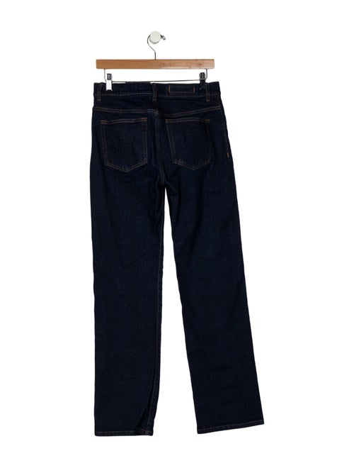 Proenza Schouler Mid-Rise Wide Leg Jeans