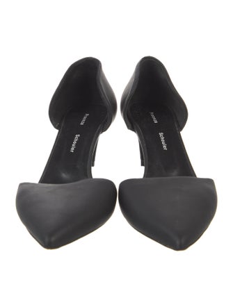 Proenza Schouler Leather D'Orsay Pumps