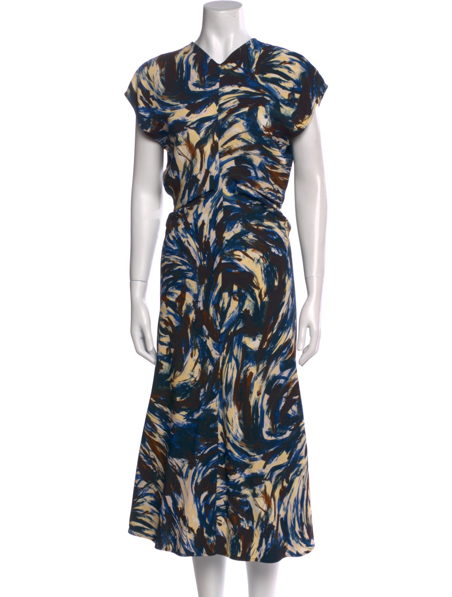 Proenza Schouler Printed Long Dress