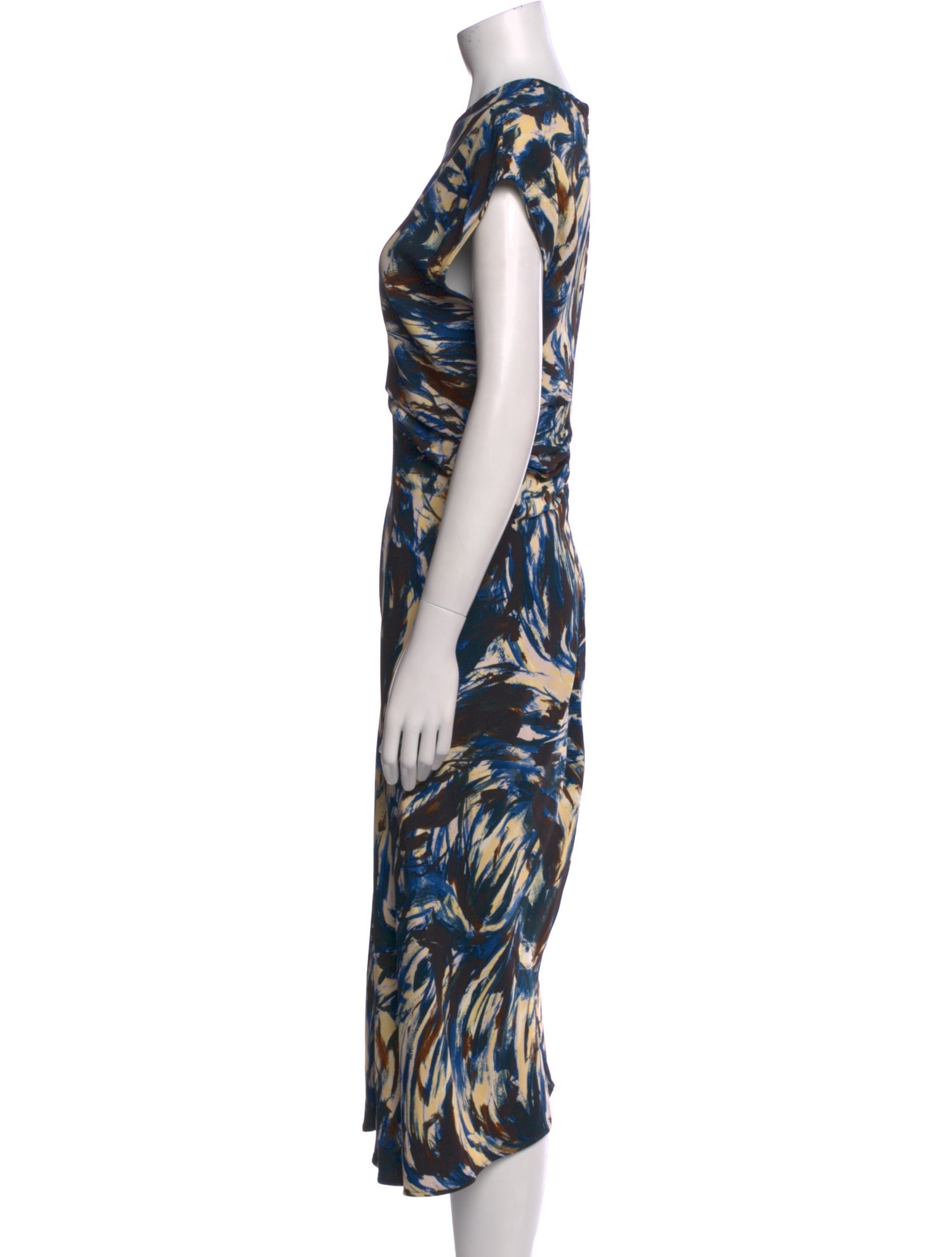 Proenza Schouler Printed Long Dress