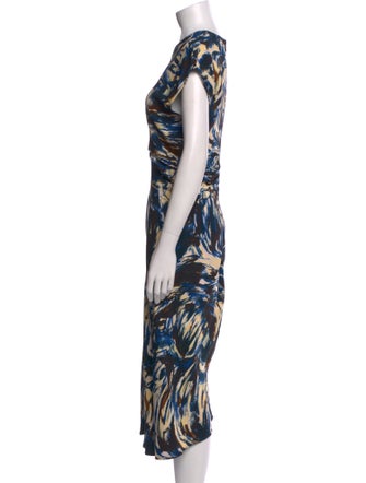 Proenza Schouler Printed Long Dress