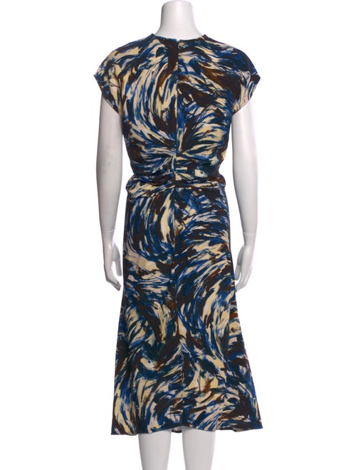 Proenza Schouler Printed Long Dress
