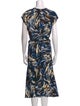 Proenza Schouler Printed Long Dress