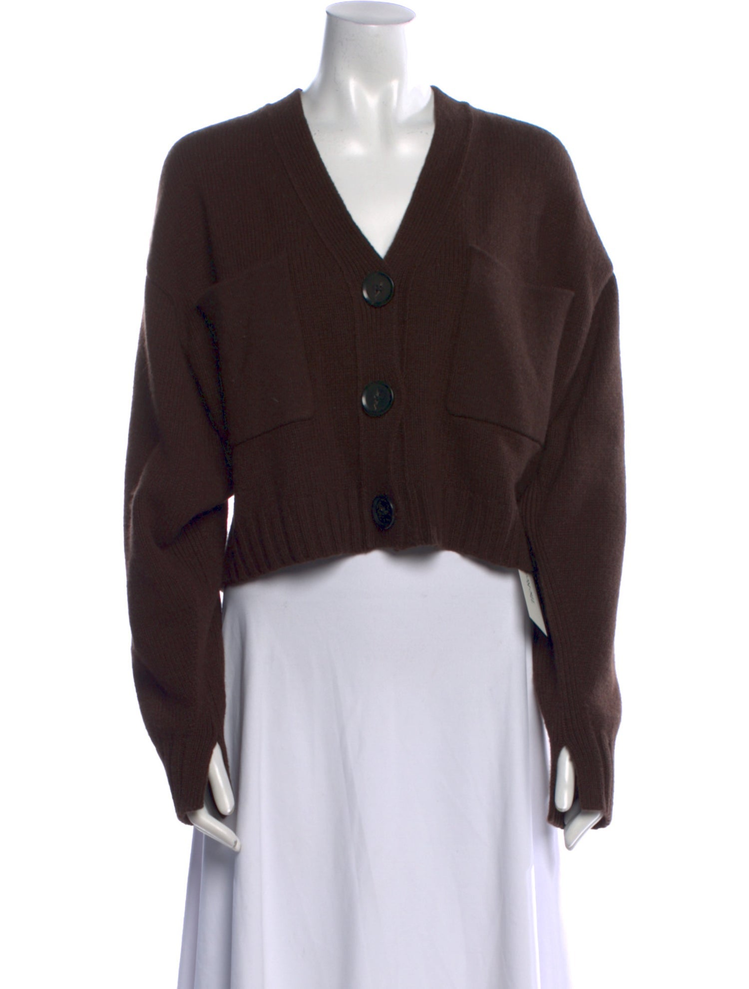 Proenza Schouler Cashmere V-Neck Sweater