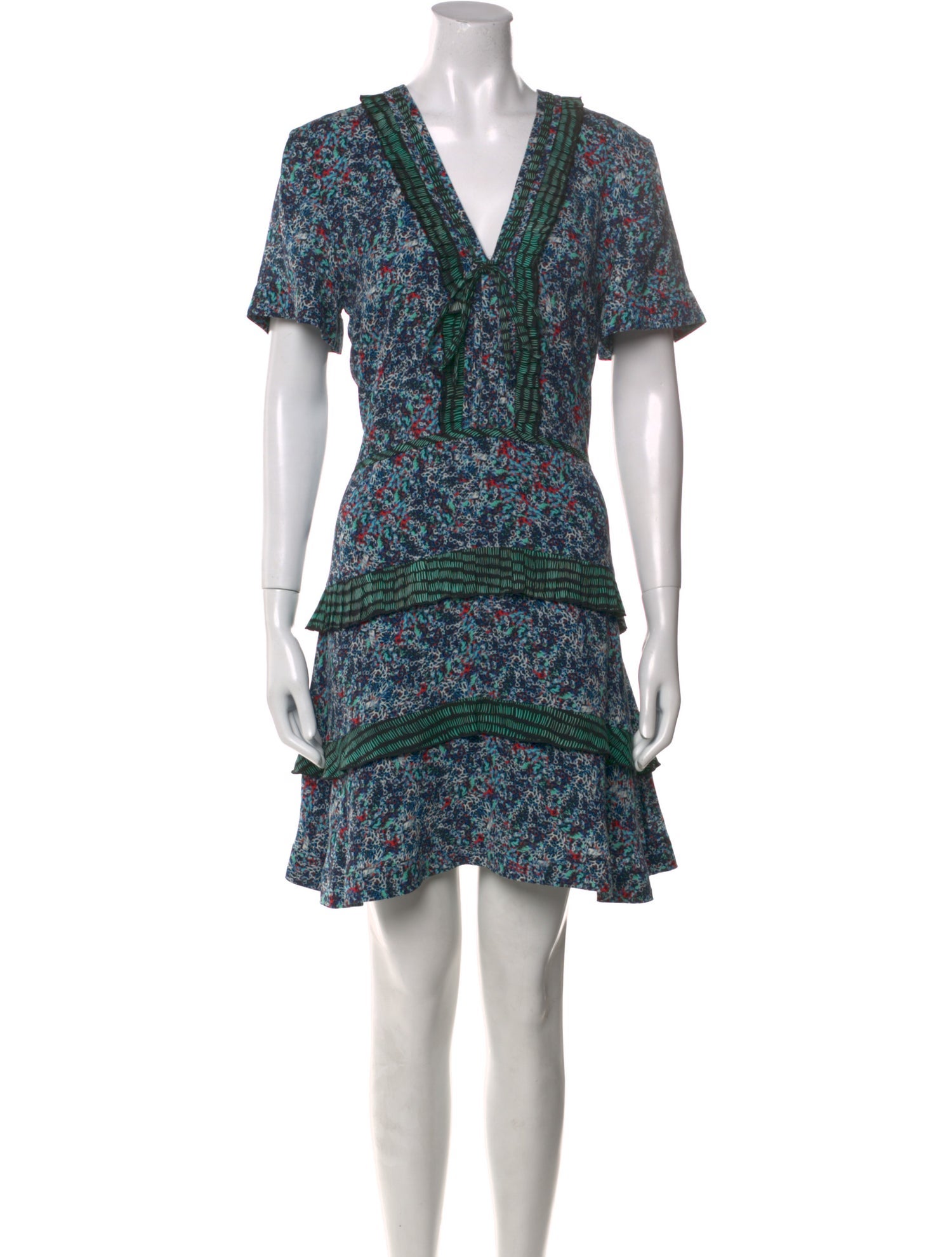 Proenza Schouler Silk Mini Dress