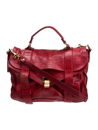 Proenza Schouler Leather Messenger Bag