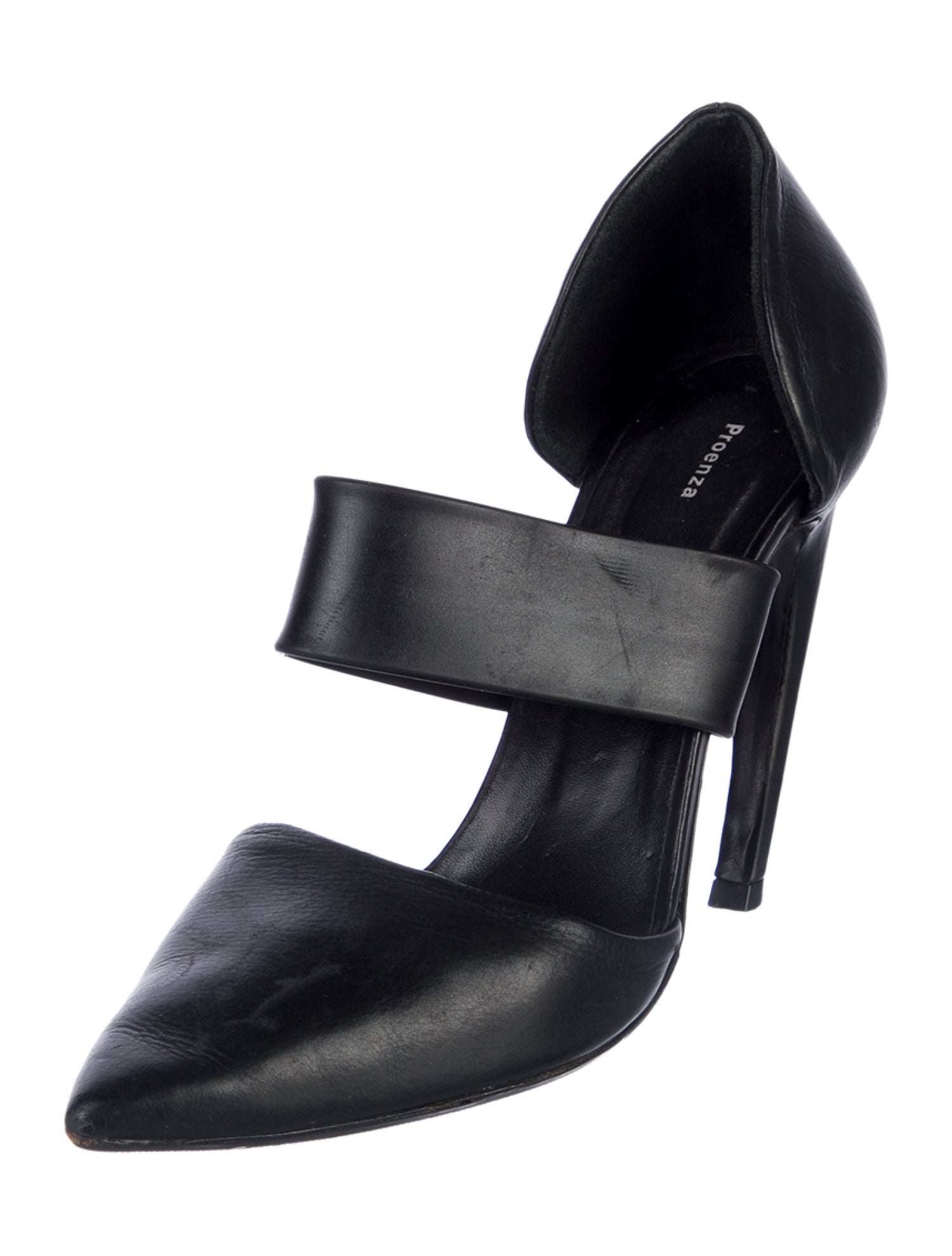 Proenza Schouler Leather D'Orsay Pumps