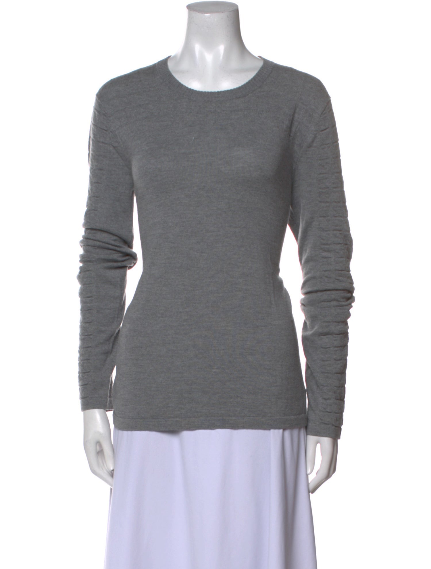 Proenza Schouler Merino Wool Scoop Neck Sweater