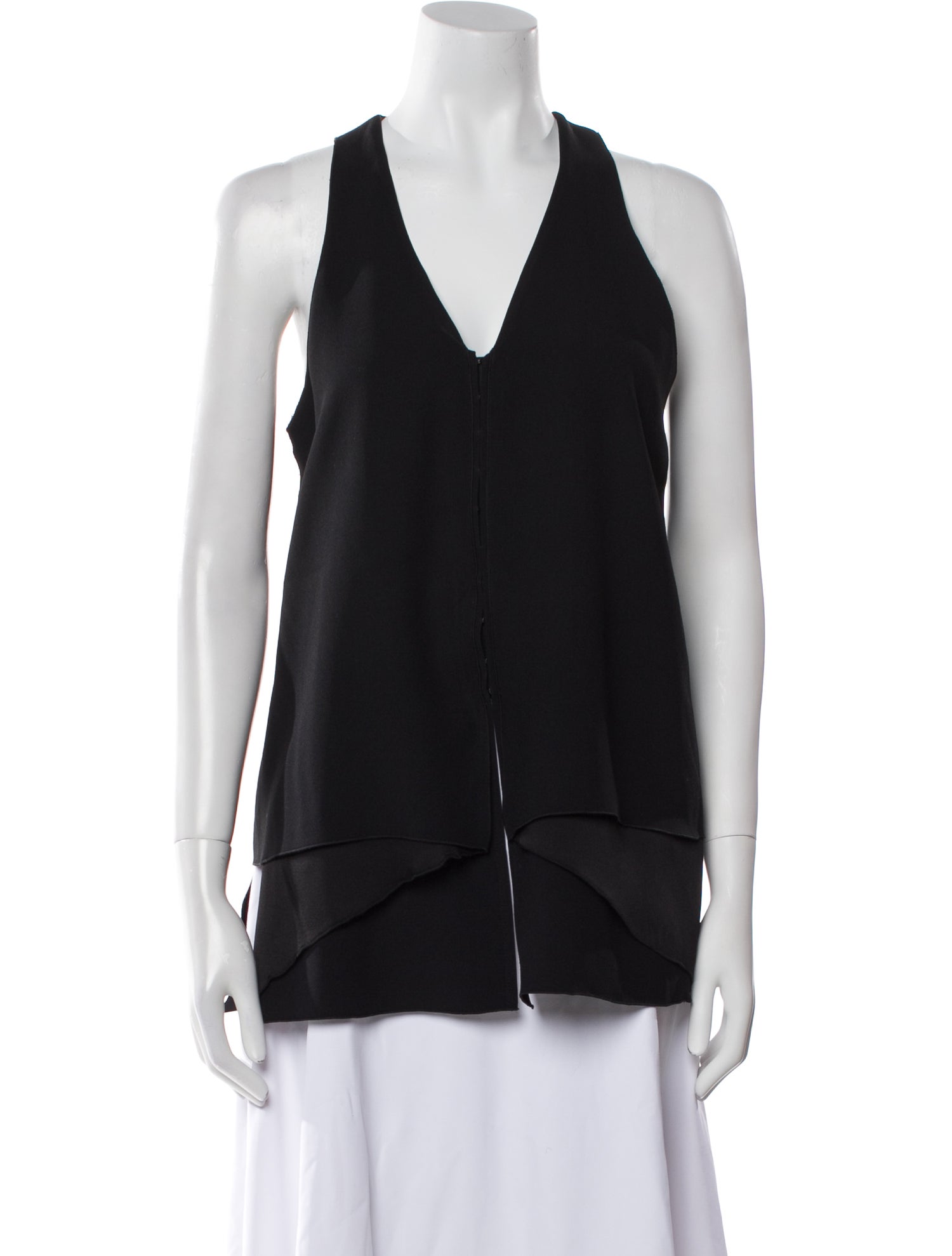 Proenza Schouler V-Neck Sleeveless Top